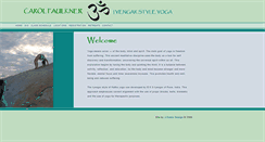 Desktop Screenshot of carolfaulkneryoga.com